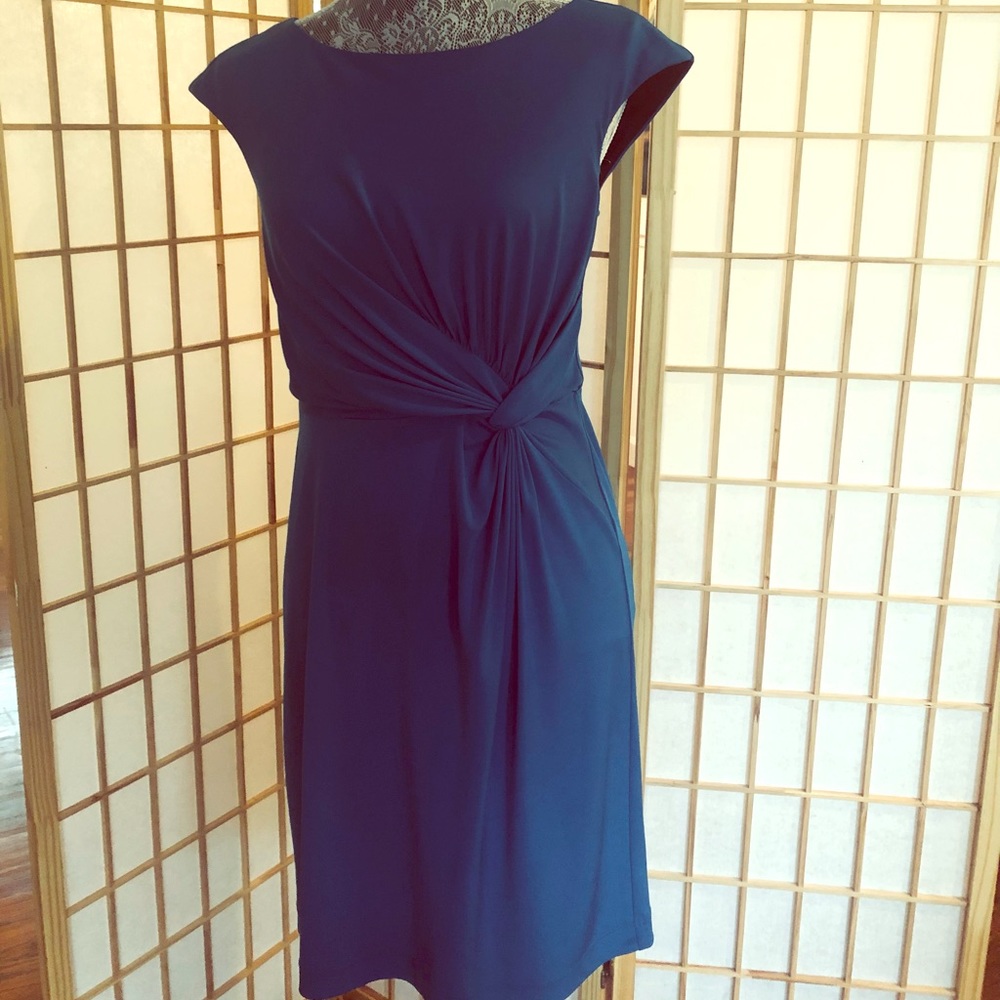 Blue dress